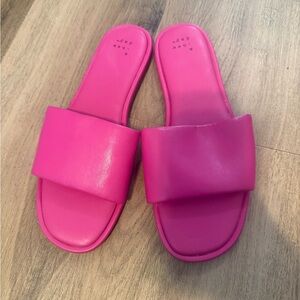 Hot Pink Sandals